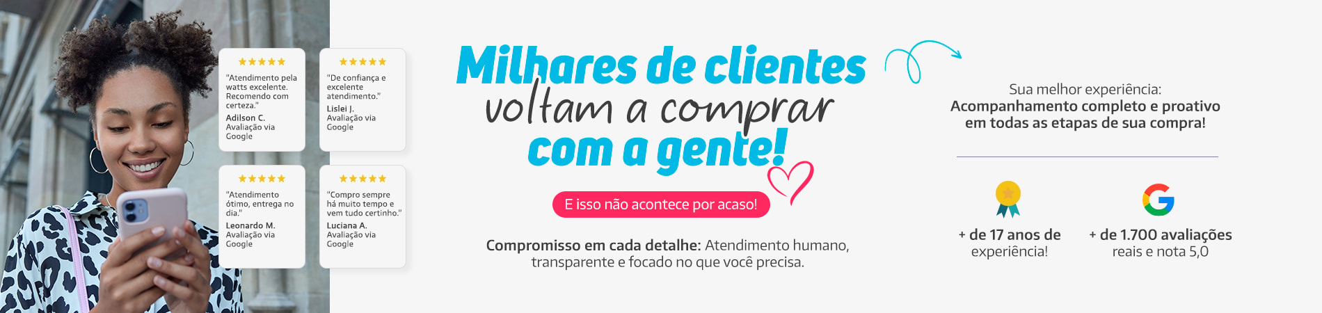 Nossos diferenciais