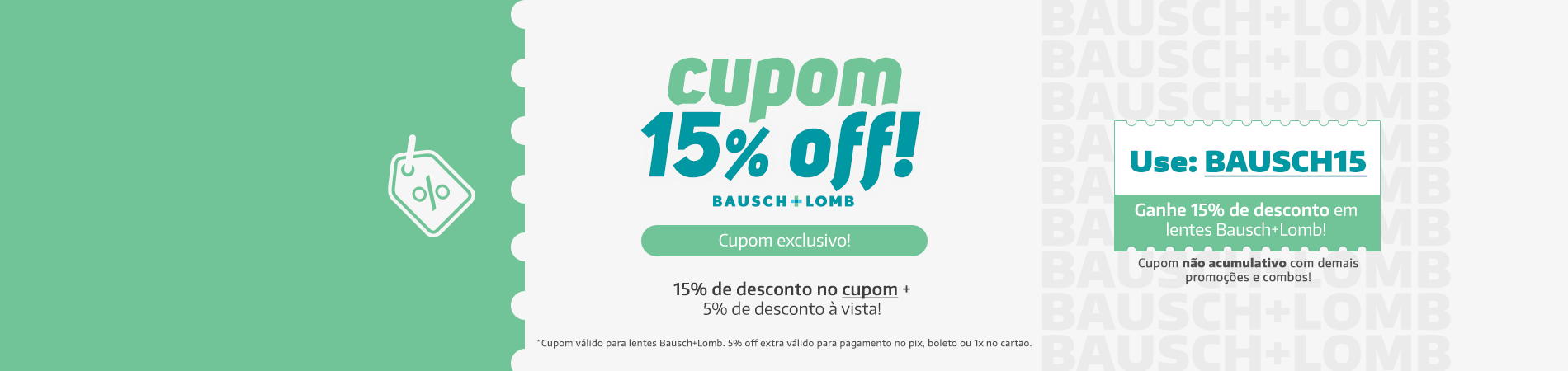Cupom Bausch