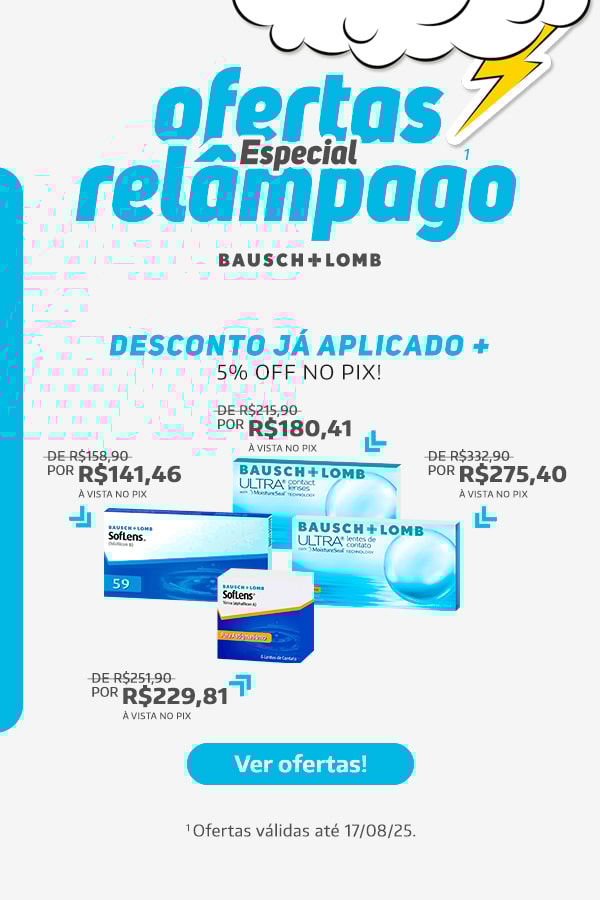 Ofertas Relâmpago Bausch