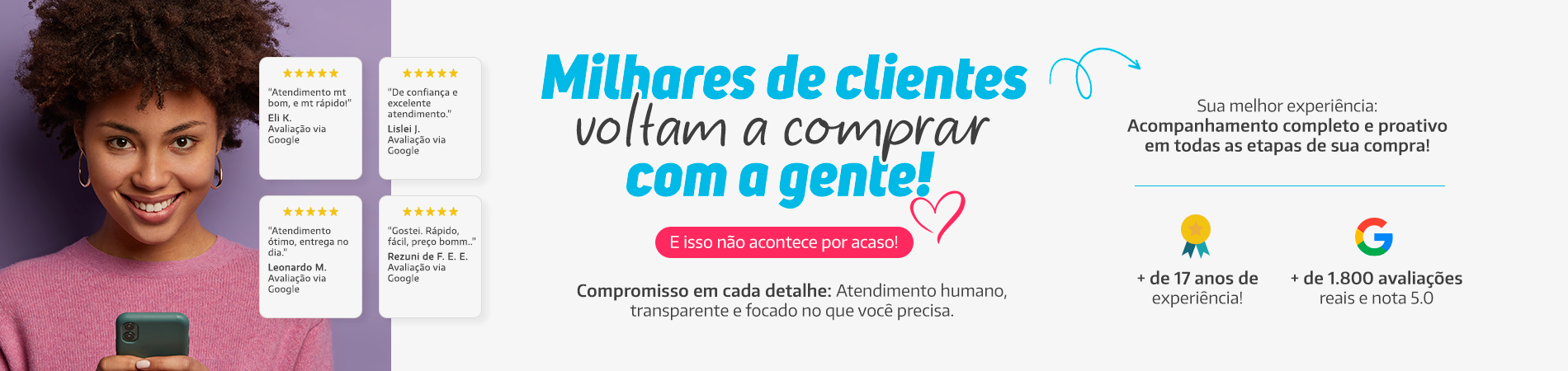Nossos diferenciais