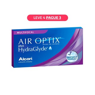 Lentes de Contato Air Optix Plus HydraGlyde Multifocal