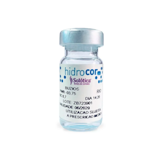 Lentes de Contato Coloridas Hidrocor - Anual - COM GRAU