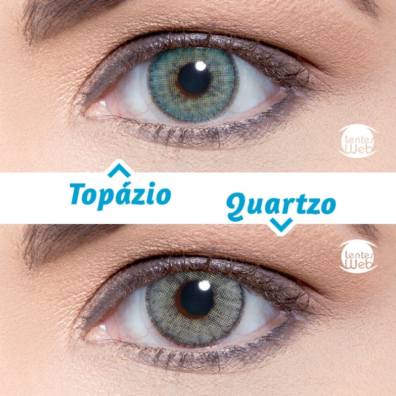 Lentes de Contato Coloridas Natural Colors - Anual - Com Grau - Lentes Web