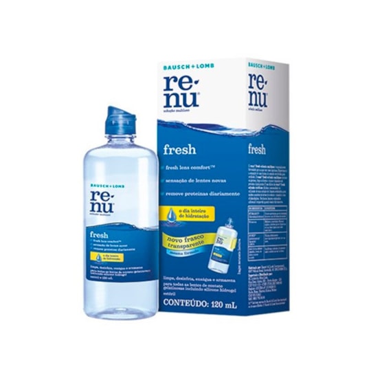 Solução Renu Fresh 120ml